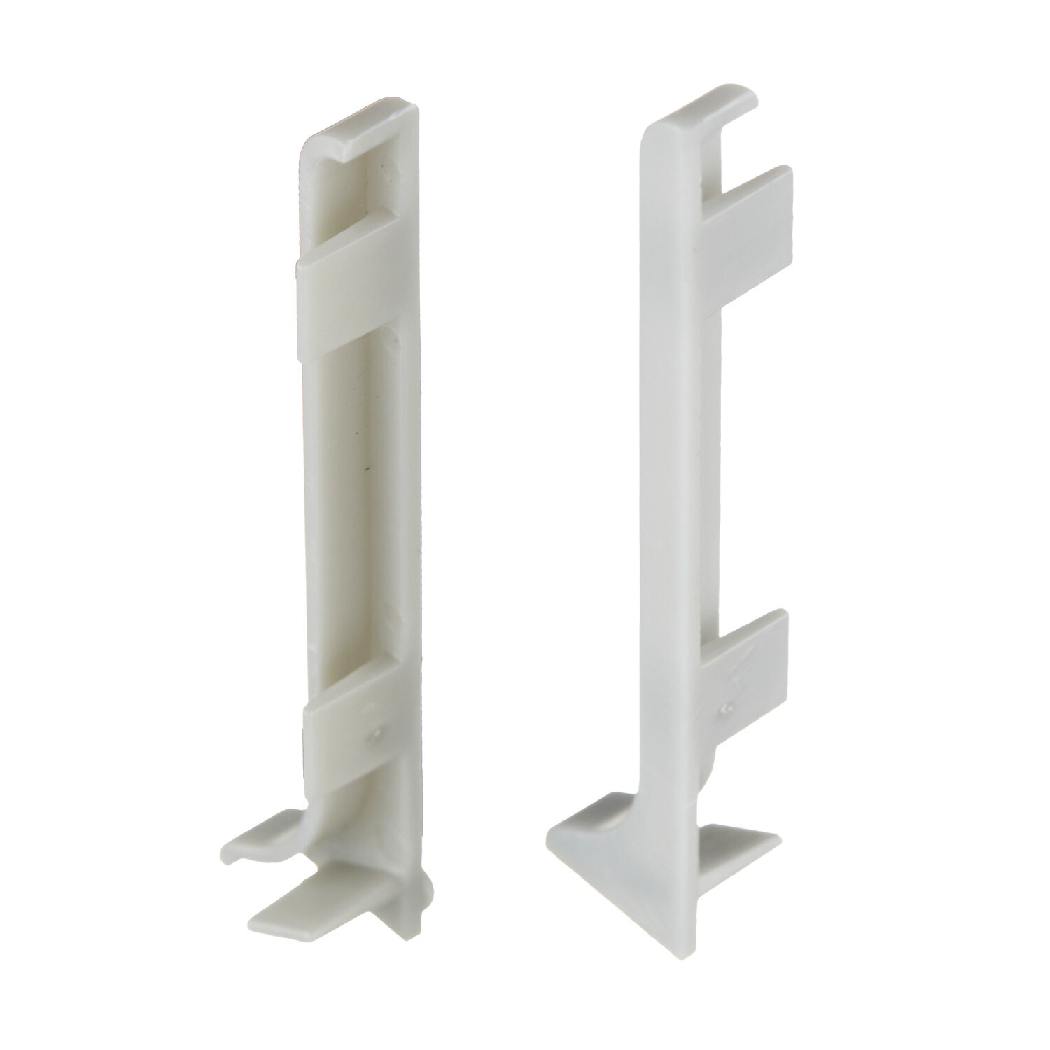 Изображение товара Заглушка торцевая 60 мм серебро для алюминиевого плинтуса (2 шт.)