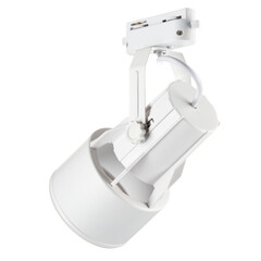 Трековый светильник однофазный Arte Lamp Lyra 40 Вт E27 2 кв.м белый (A6252PL-1WH) - фото 4