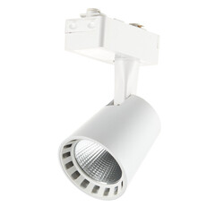 Светодиодный трековый светильник однофазный Arte Lamp Atillo 4000К 15 Вт 1 кв.м белый (A2315PL-1WH) - фото 1