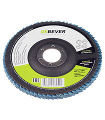 Круг лепестковый торцевой по металлу/древесине Debever 125х22,2 мм P40 конический (FDC125Z40/524) - фото 3