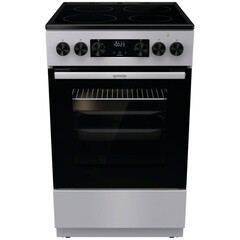 Плита электрическая Gorenje GEC5C41SG 4 конфорки серебристая