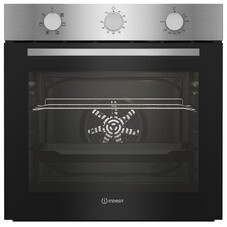 Духовой шкаф электрический встраиваемый Indesit IBFTE 3634 IX 594 мм черный/нержавеющая сталь