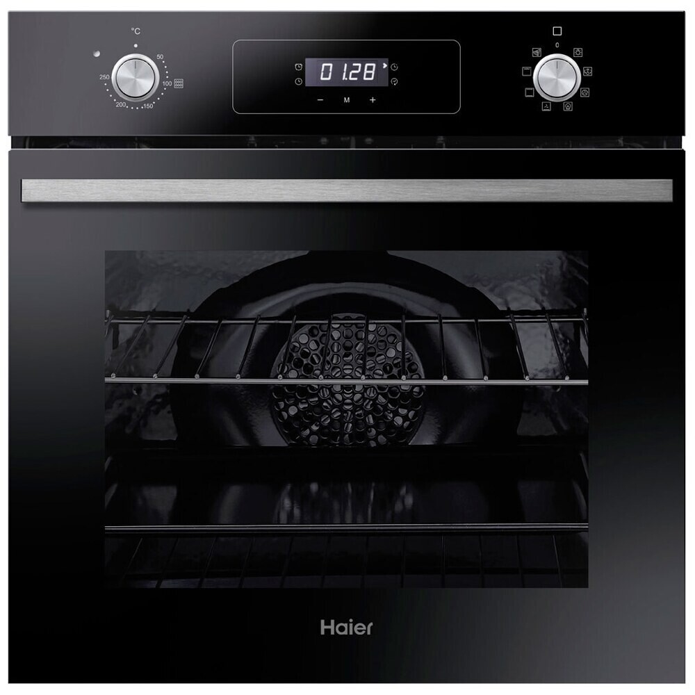 

Духовой шкаф электрический встраиваемый Haier HOD-P08WGB 595 мм черный