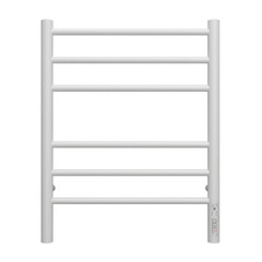 Полотенцесушитель электрический Terminus Аврора 600х482 мм 1000 Вт с терморегулятором белый - фото 1