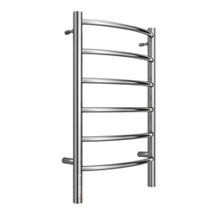 Полотенцесушитель электрический Terminus Классик П6 650х432 мм 117 Вт с терморегулятором хром - фото 2