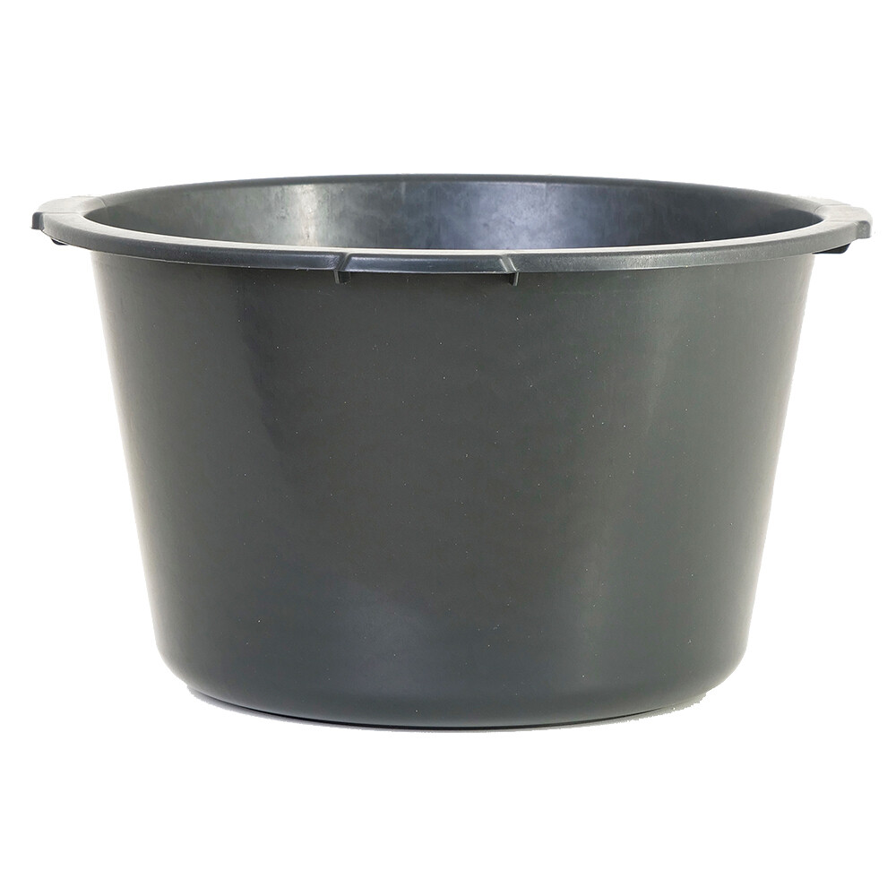 Изображение товара Строительный пластиковый круглый контейнер 60 л с мерной шкалой россии