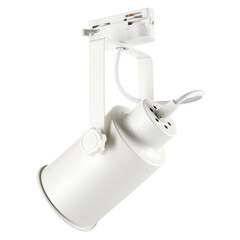 Трековый светильник однофазный Feron 50 Вт E27 1 кв.м белый (41053) - фото 3