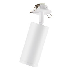 Спот потолочный встраиваемый Maytoni Technical Focus GU10 50 Вт 4 кв.м белый IP20 (C018CL-01W) - фото 4