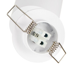 Спот потолочный встраиваемый Maytoni Technical Focus GU10 50 Вт 4 кв.м белый IP20 (C018CL-01W) - фото 3