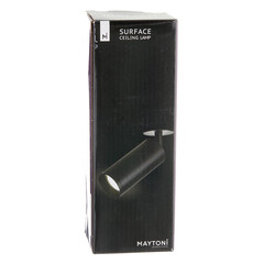 Спот потолочный встраиваемый Maytoni Technical Focus GU10 50 Вт 4 кв.м черный IP20 (C018CL-01B) - фото 2