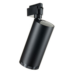 Светодиодный трековый светильник однофазный Эра TR59 4000К 30 Вт 4 кв.м черный (Б0054448) - фото 4