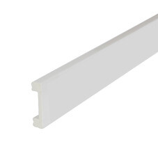 Плинтус экополимер Grace MK40 40х10х2000 мм белый (ТП10035147)