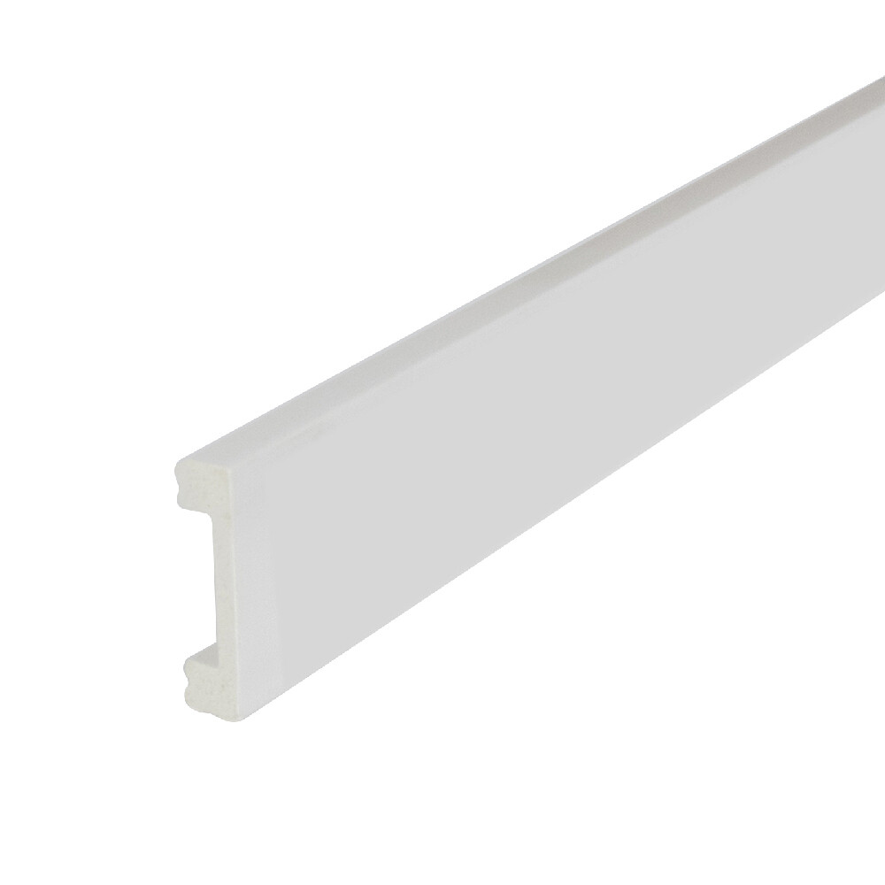 Изображение товара Плинтус Grace MK40 40х10 мм белый для пола и ламината Россия