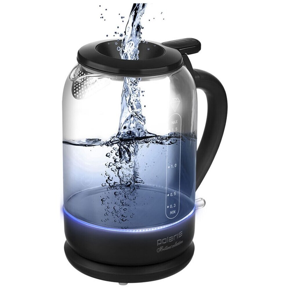 

Электрический чайник Polaris PWK 1753CGL Brilliant Collection 1,5 л черный