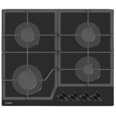 Варочная панель газовая Candy CHXG64CNB 4 конфорки черная