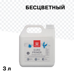 Изображение товара Грунт Tikkurila/Tikkivala Euro Primer 3 л концентрат 1:3