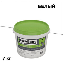 Герметик акриловый звукоизоляционный SoundGuard Seal белый 7 кг