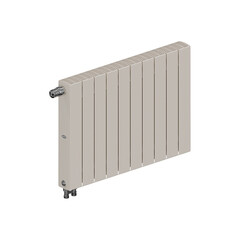 Радиатор биметаллический Rifar Supremo Ventil SVR 500 мм 10 секций 3/4 нижнее правое подключение белый