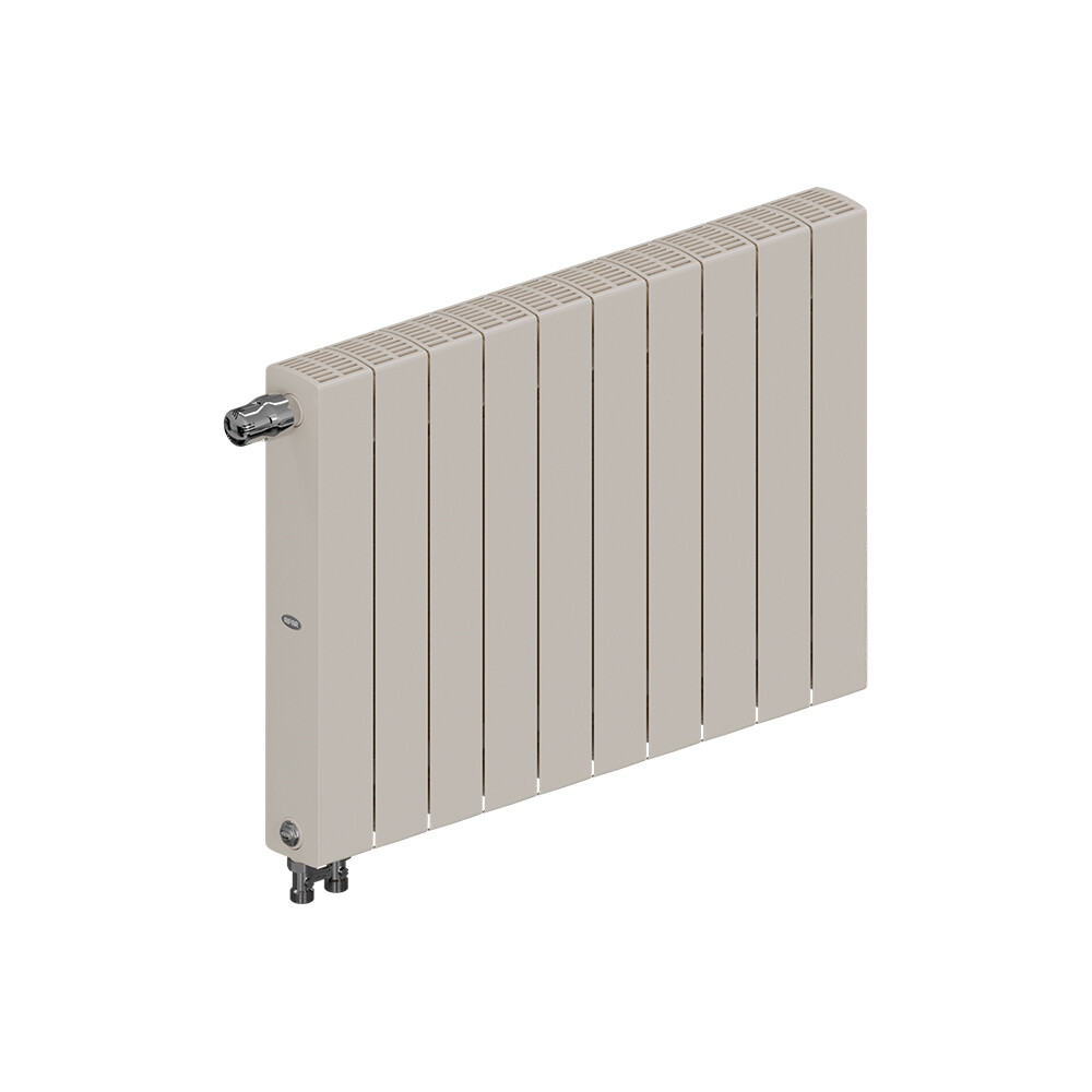 Изображение товара Биметаллический радиатор Rifar Supremo Ventil 10 секций, 3/4, белый