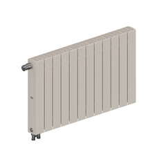 Радиатор биметаллический Rifar Supremo Ventil SVR 500 мм 12 секций 3/4 нижнее правое подключение белый