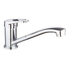 Мойка для кухни Ukinox Nord 50х50х13 см накладная с сифоном и смесителем ARGOtech ECO с поворотным изливом сталь (Nr 500х500 (0,4)/G106DIY/351 ECO) - фото 8