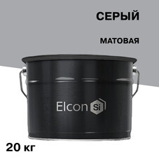 Грунт-эмаль цинконаполненная Elcon Zintech 96 серая матовая 20 кг