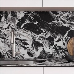 Панель стеновая пластик для кухни 3000х600х4 мм маджестик - фото 3