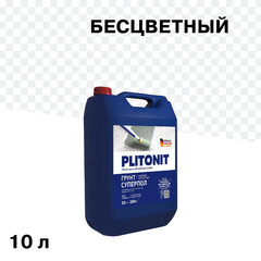 Грунт Plitonit СуперПол Profi глубокого проникновения 10 л концентрат 1:3