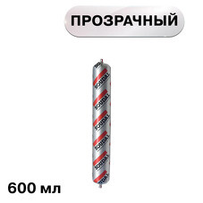 Герметик силиконовый нейтральный Soudal Silirub 2F прозрачный 600 мл