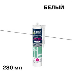 Герметик акриловый Bostik Perfect Seal Шпаклевочный быстрый белый 280 мл