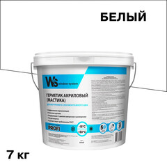 Изображение товара Герметик акриловый пароизоляционный внутренний Window System белый 7 кг