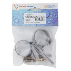 Хомут сантехнический 40-42 мм пластик с дюбелем для крепления трубы (2 шт.) - фото 2