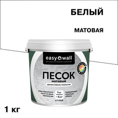 Изображение товара Декоративное покрытие Bayramix Easy Wall Матовый песок белая 1 кг