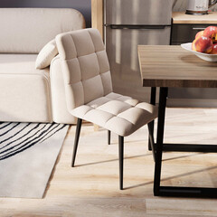 Стул Bari молочный (21653) - фото 2