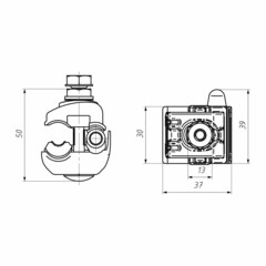 Зажим ответвительный для СИП-2 СИП-4 Нилед 6х120/1,5х16 Р 616R прокалывающий - фото 5