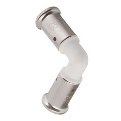 Угол Henco (1PKW-1616) 16(пресс) х 16(пресс) PVDF белый - фото 5