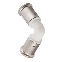 Угол Henco (1PKW-2020) 20(пресс) х 20(пресс) PVDF белый - фото 5