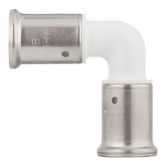 Угол Henco (1PKW-2020) 20(пресс) х 20(пресс) PVDF белый - фото 3