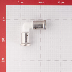 Угол Henco (1PKW-2020) 20(пресс) х 20(пресс) PVDF белый - фото 2