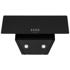 Кухонная вытяжка наклонная Krona Polly 600 Black PB V2 59,5 см черная - фото 5