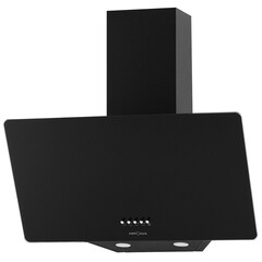 Кухонная вытяжка наклонная Krona Polly 600 Black PB V2 59,5 см черная - фото 1