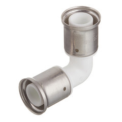 Угол Henco (1PKW-2626) 26(пресс) х 26(пресс) PVDF белый - фото 1