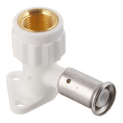 Водорозетка Henco (2PKW-1604) 16(пресс) х 1/2 ВР(г) PVDF белая - фото 3