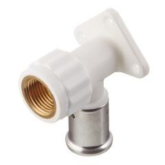 Изображение товара Водорозетка Henco (2PKW-2004) 20(пресс) х 1/2 ВР(г) PVDF белая