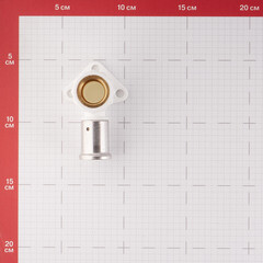 Водорозетка Henco (2PKW-2004) 20(пресс) х 1/2 ВР(г) PVDF белая - фото 2