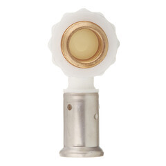 Угол Henco (5PKW-1604) 16(пресс) х 1/2 НР(ш) PVDF белый - фото 4