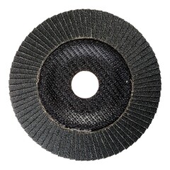 Круг лепестковый торцевой по нержавеющей стали Pferd Z-BOX 125х22 мм P60 конический (72200372) - фото 2