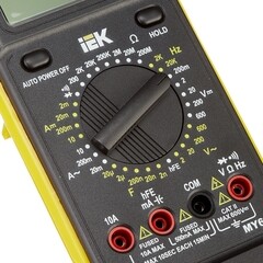Мультиметр портативный IEK Professional MY63 (TMD-5S-063) - фото 2