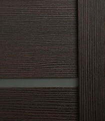 Дверь межкомнатная Vision 900х2000 мм ПВХ венге со стеклом с замком и петлями - фото 4