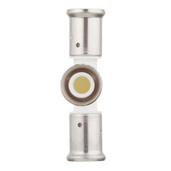 Тройник Henco (9PKW-202020) 20(пресс) х 20(пресс) х 20(пресс) PVDF белый - фото 4